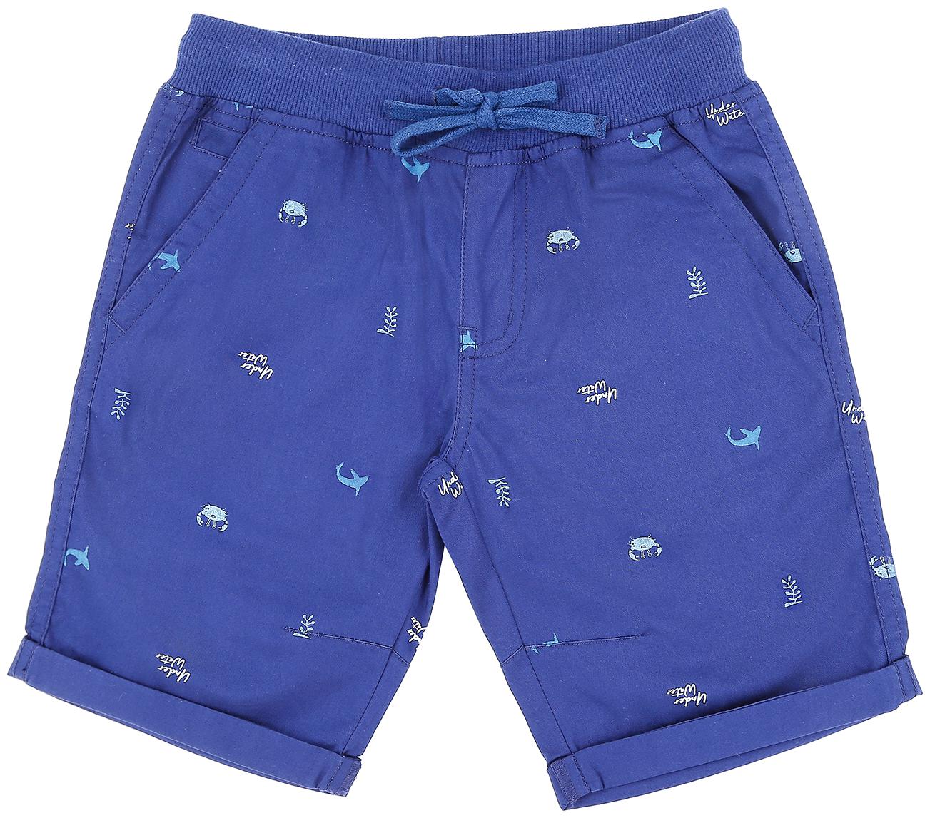 

Pantaloons Junior Boy Printed Shorts 3 4ths - Blue