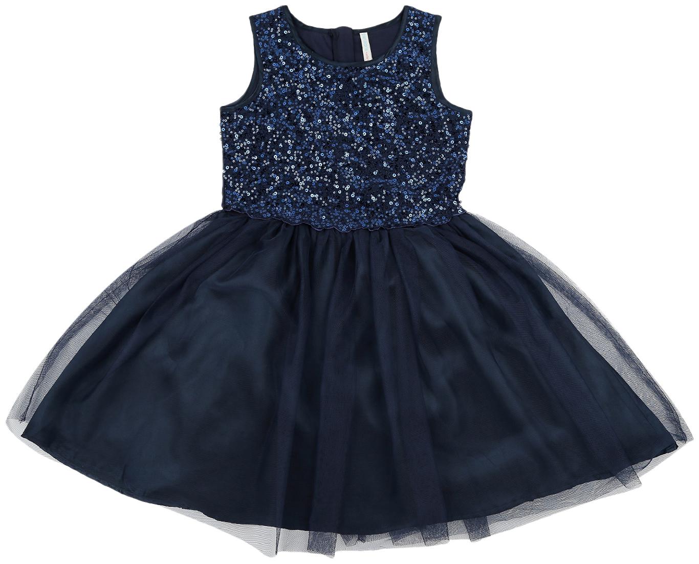 

Pantaloons Junior Blue Polyester Sleeveless Knee Length Princess Frock ( Pack of 1 )