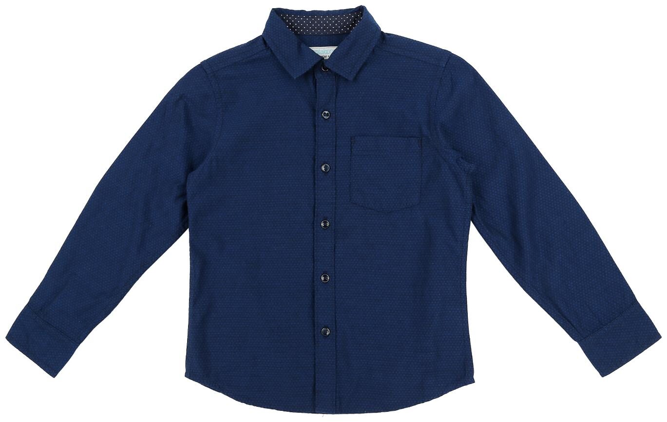 

Pantaloons Junior Boy Cotton Printed Shirt Blue
