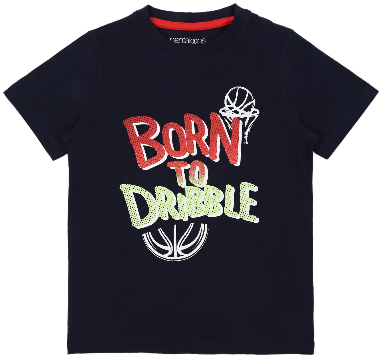 

Pantaloons Junior Boy Cotton Printed T-shirt - Blue