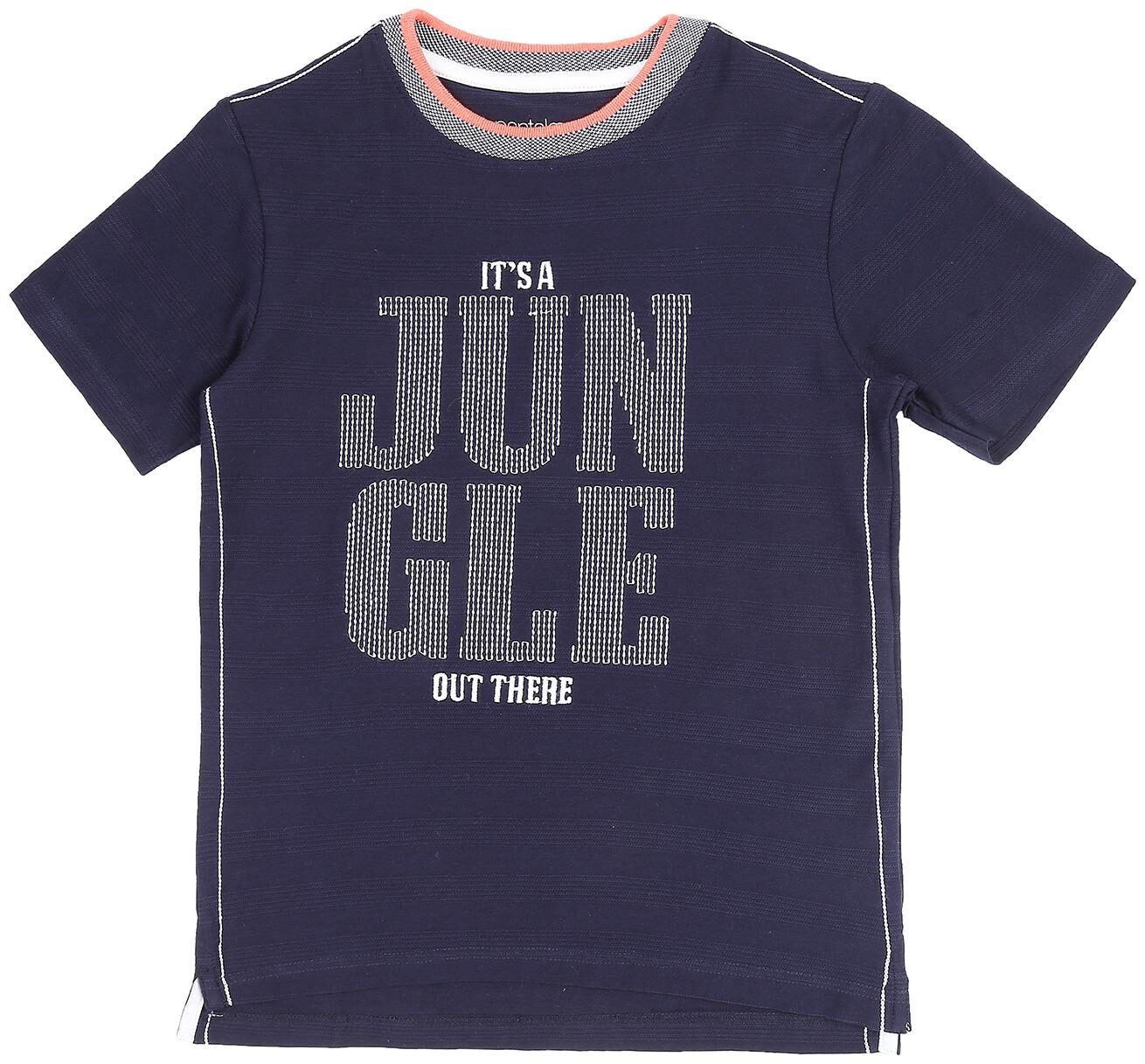 

Pantaloons Junior Boy Cotton Printed T-shirt - Blue