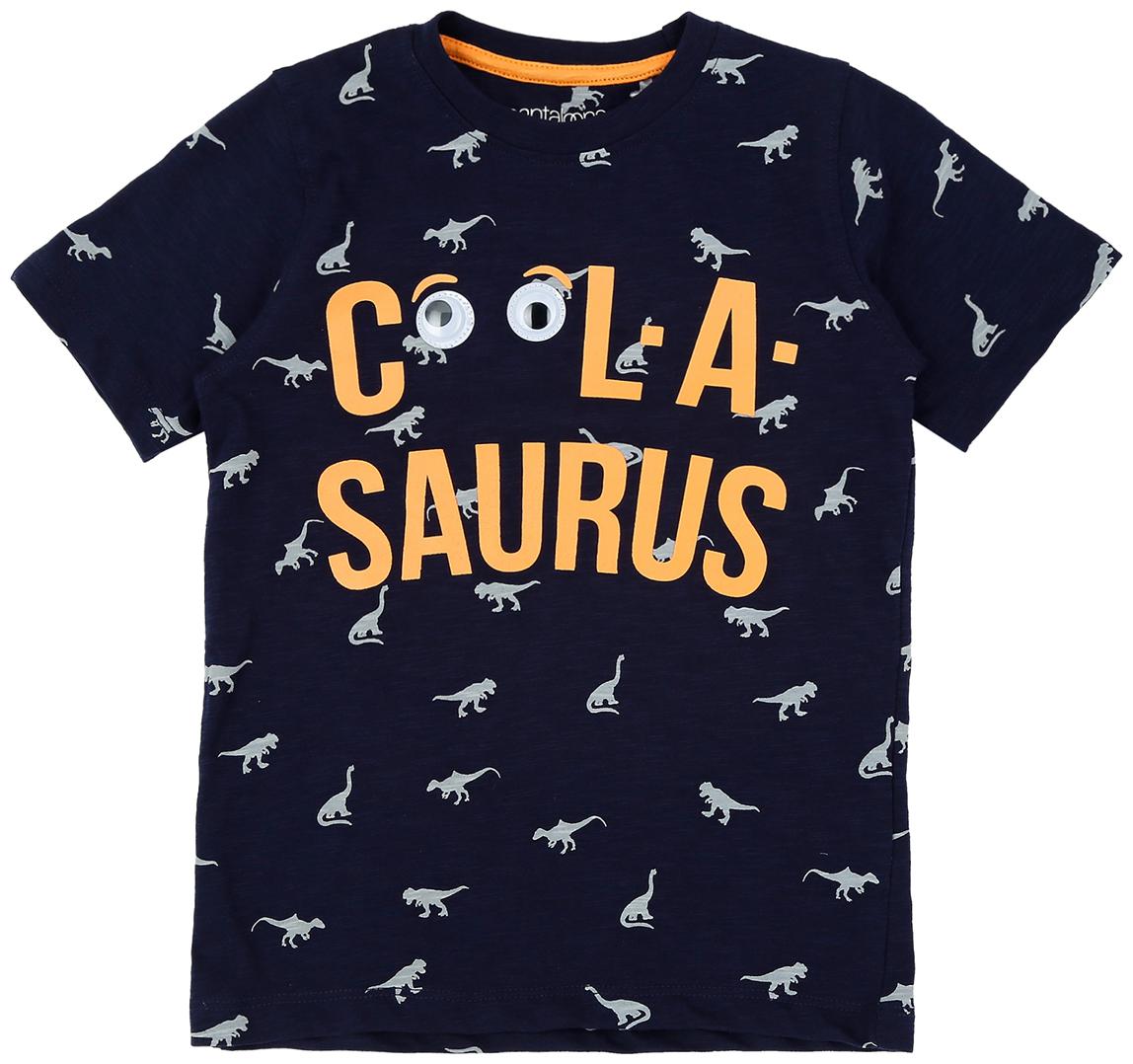 

Pantaloons Junior Boy Cotton Printed T-shirt - Blue