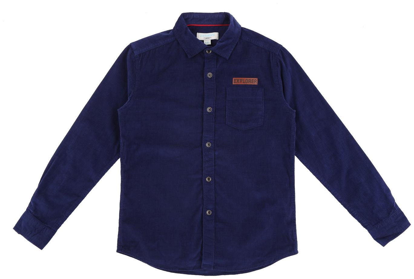 

Pantaloons Junior Boy Cotton Solid Shirt Blue