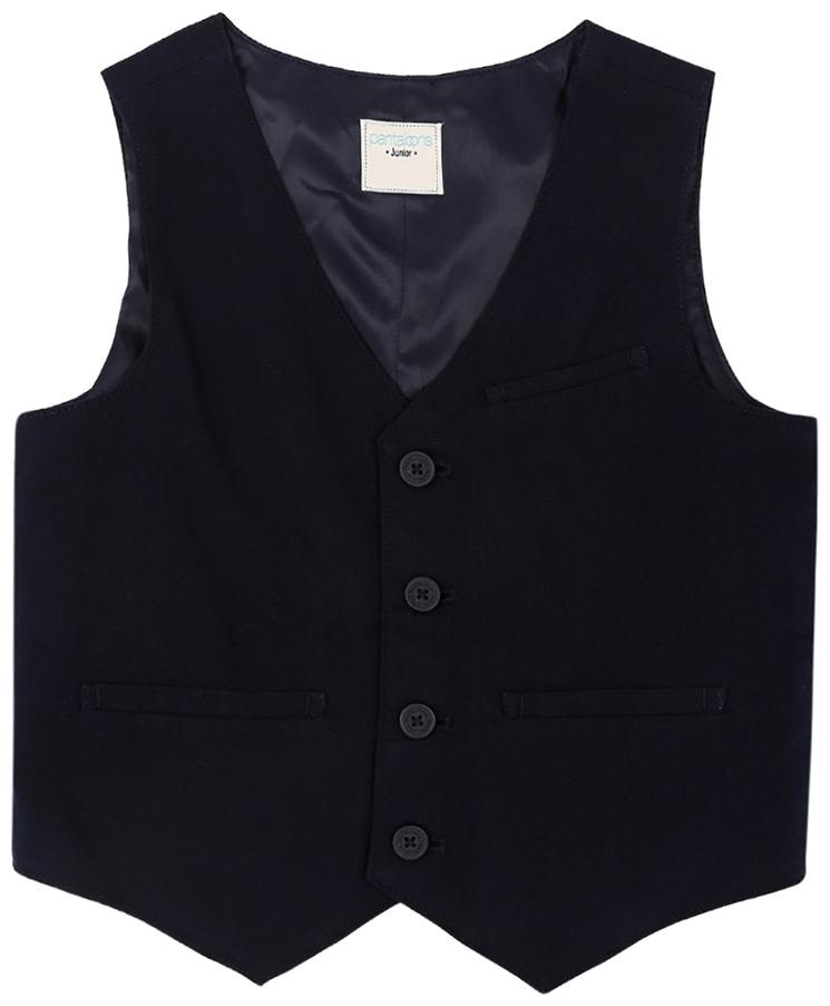 

Pantaloons Junior Boy Cotton Solid Ethnic jacket - Blue
