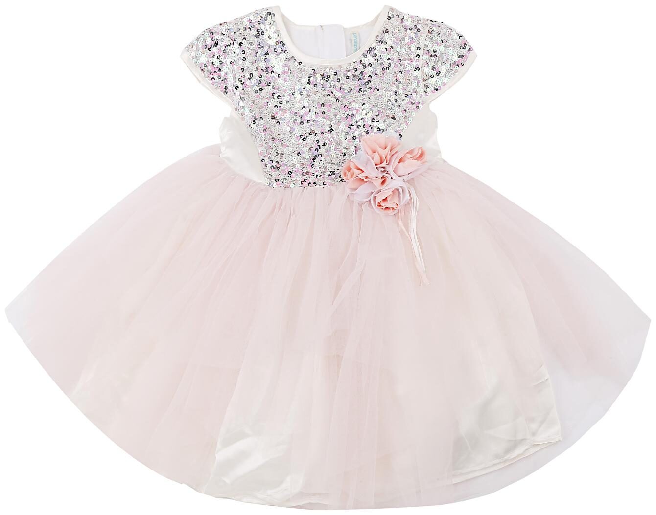 

Pantaloons Junior Pink Polyester Short Sleeves Knee Length Princess Frock ( Pack of 1 )