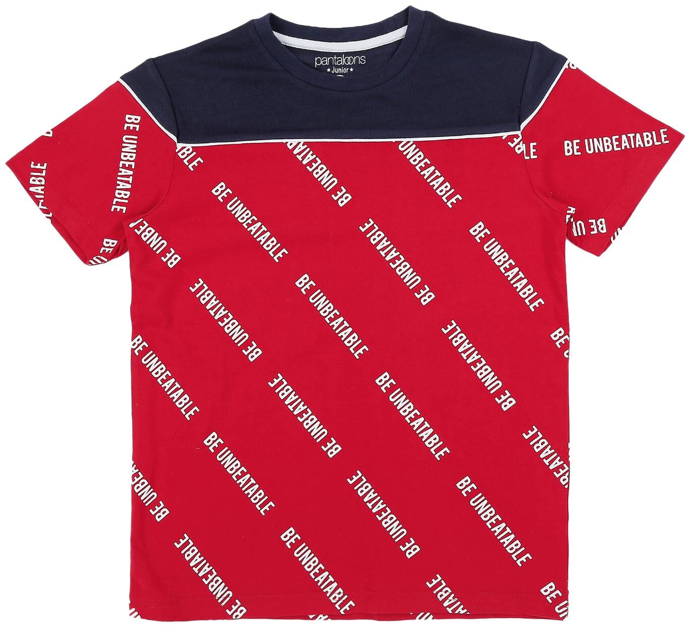 

Pantaloons Junior Boy Cotton Printed T-shirt - Red
