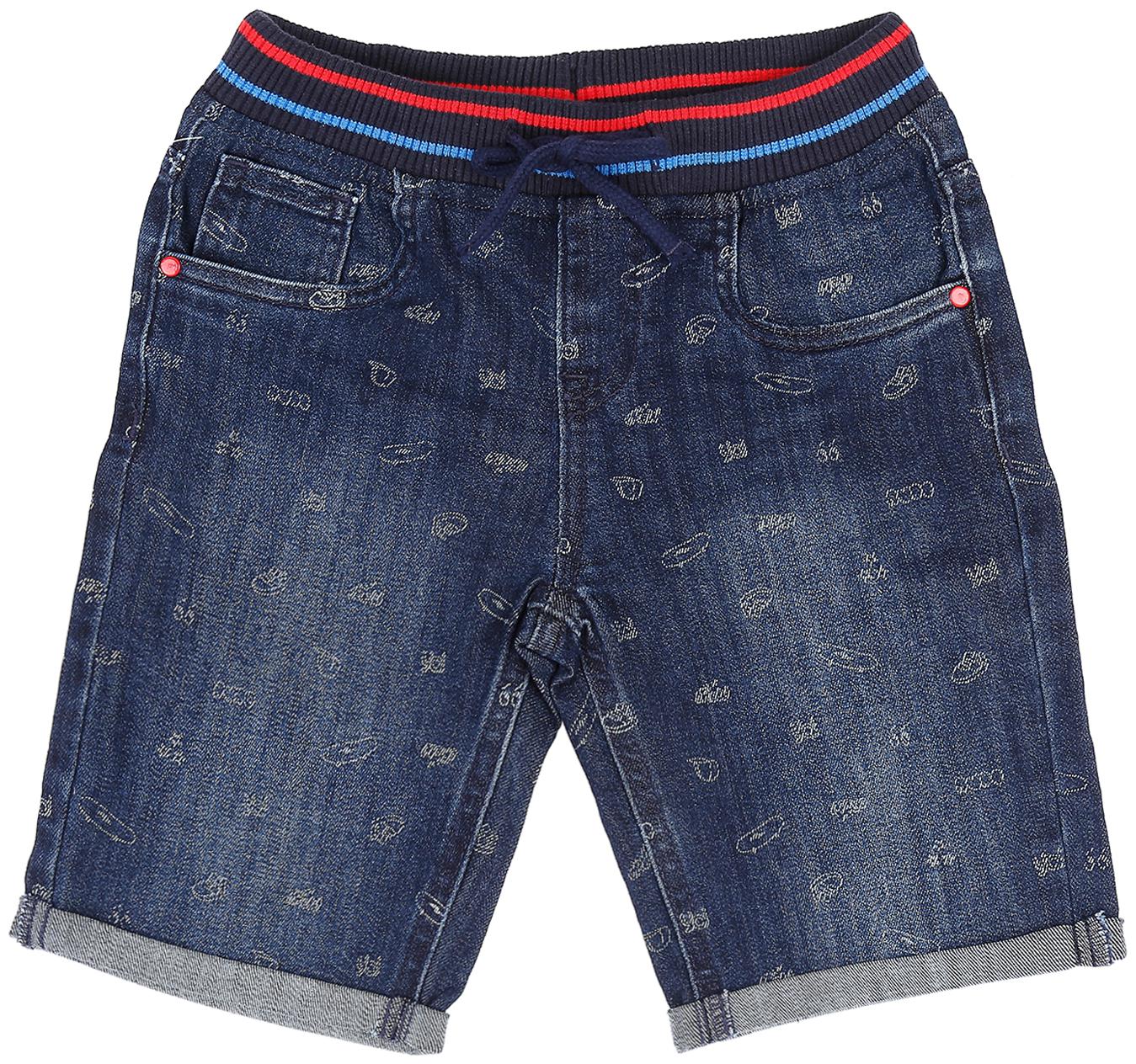 

Pantaloons Junior Boy Printed Shorts 3 4ths - Blue