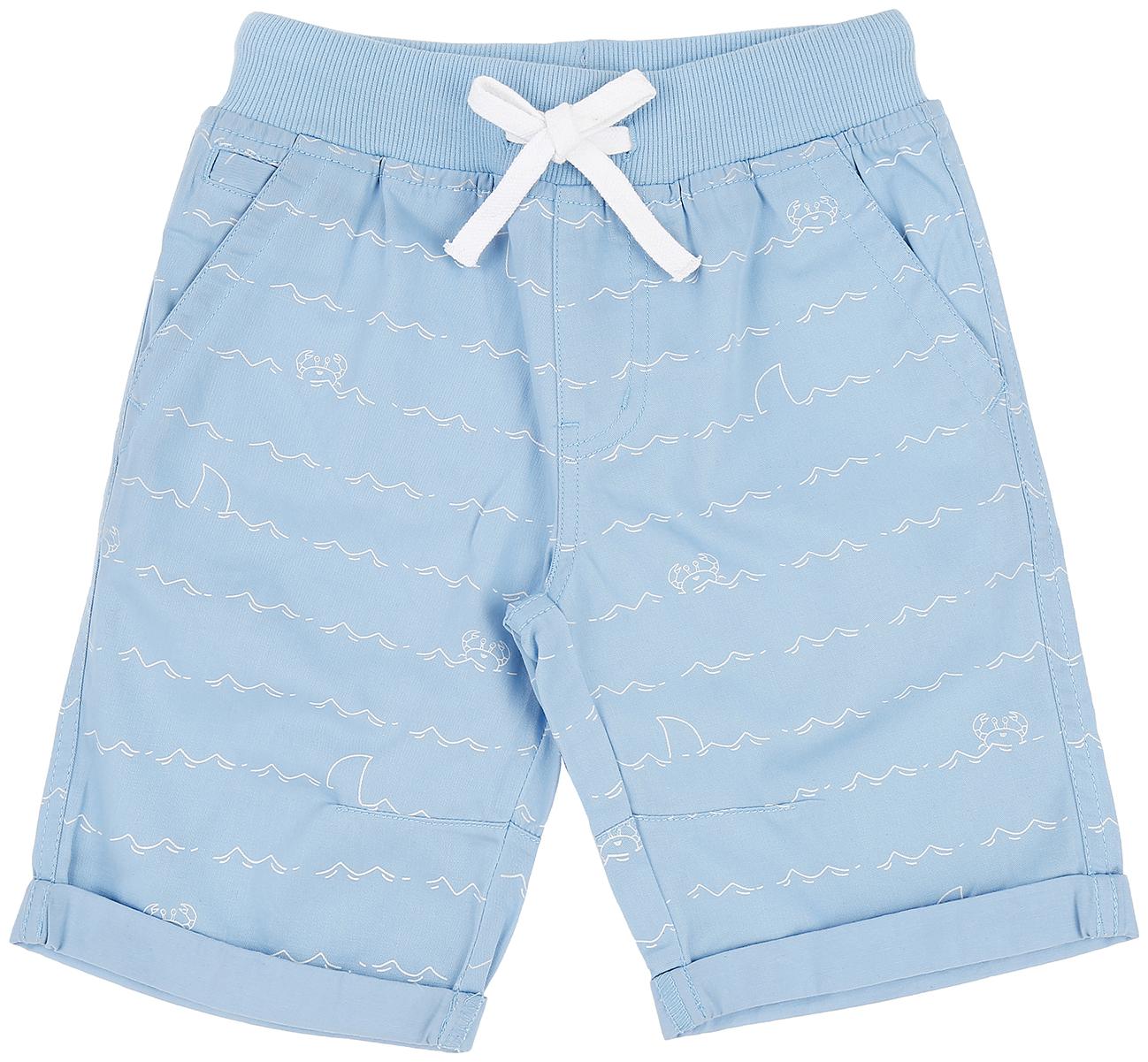 

Pantaloons Junior Boy Printed Shorts 3 4ths - Blue
