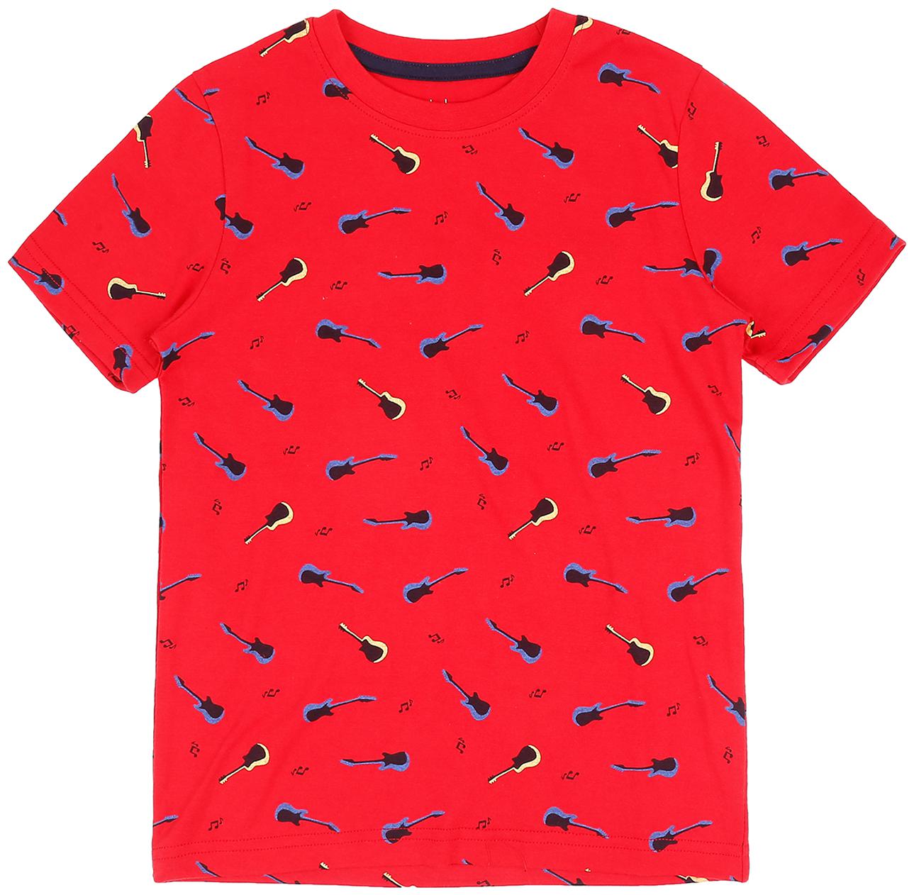 

Pantaloons Junior Boy Cotton Printed T-shirt - Red