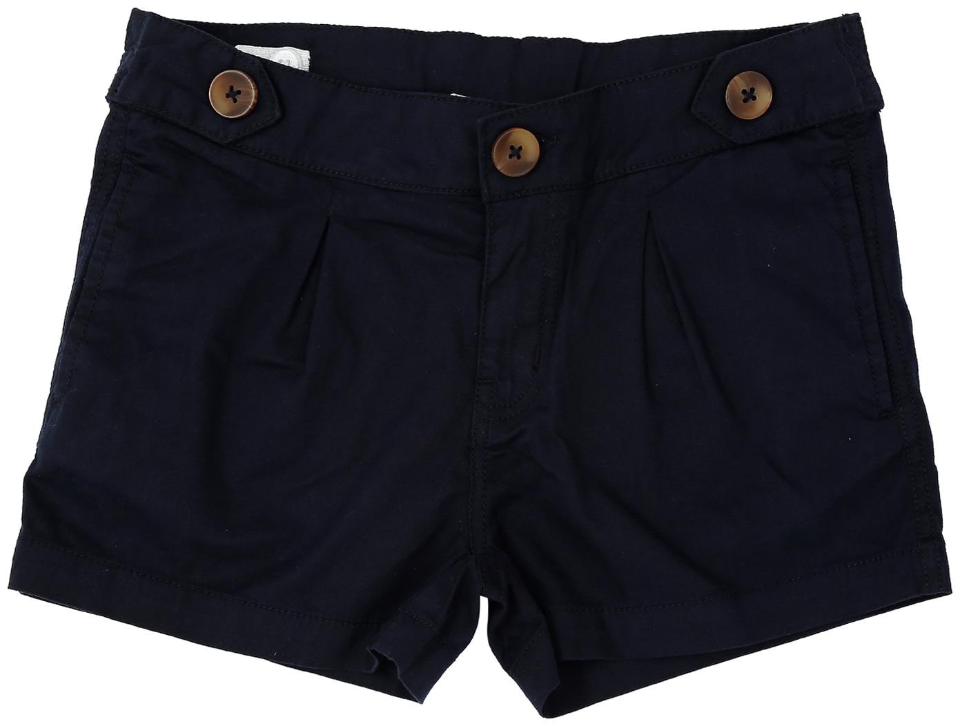 

Pantaloons Junior Girl Cotton blend Solid Regular shorts - Blue