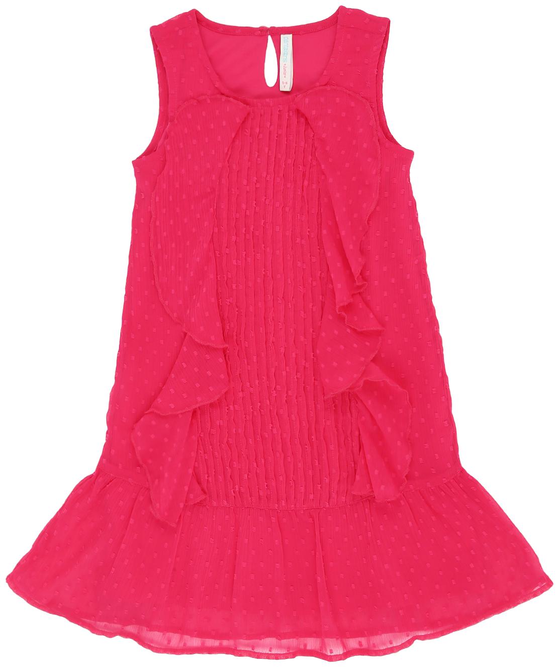 

Pantaloons Junior Pink Polyester Sleeveless Knee Length Princess Frock ( Pack of 1 )