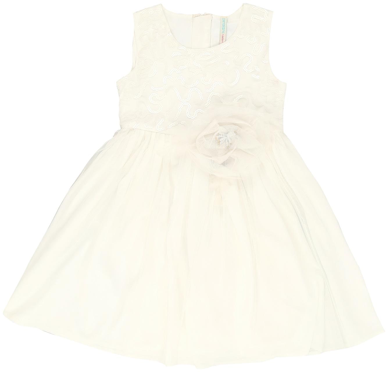 

Pantaloons Junior Cream Polyester Sleeveless Knee Length Princess Frock ( Pack of 1 )
