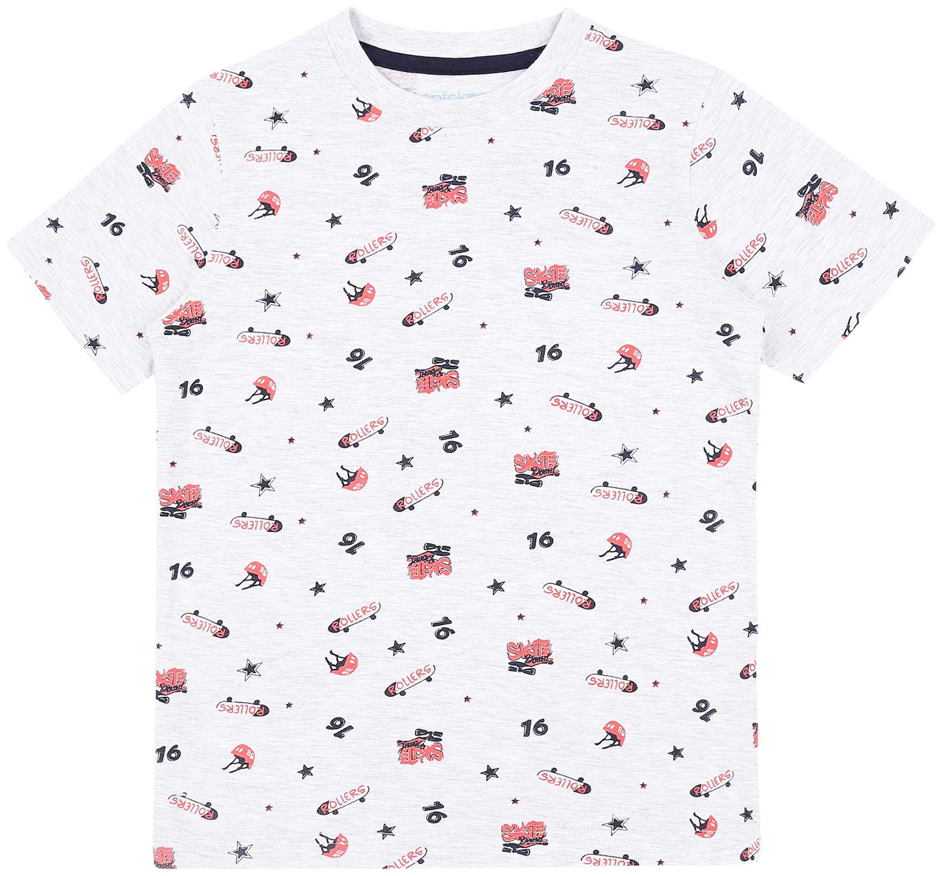 

Pantaloons Junior Boy Cotton Printed T-shirt - Grey