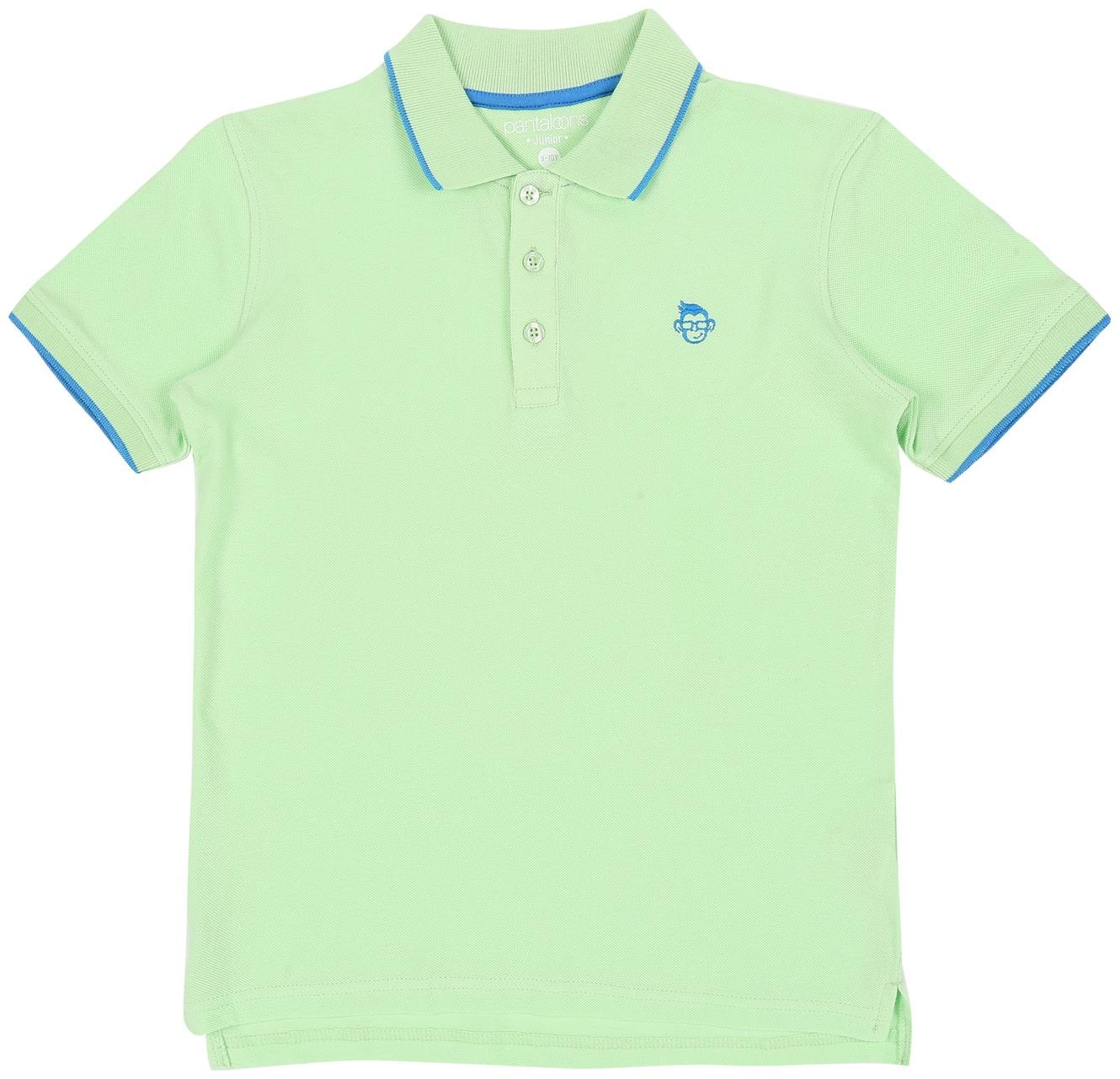 

Pantaloons Junior Boy Cotton Solid T-shirt - Green