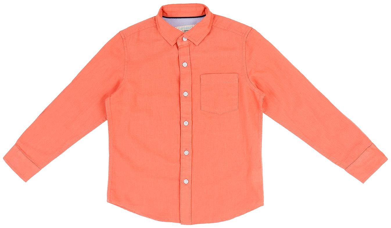 

Pantaloons Junior Boy Cotton blend Solid Shirt Pink