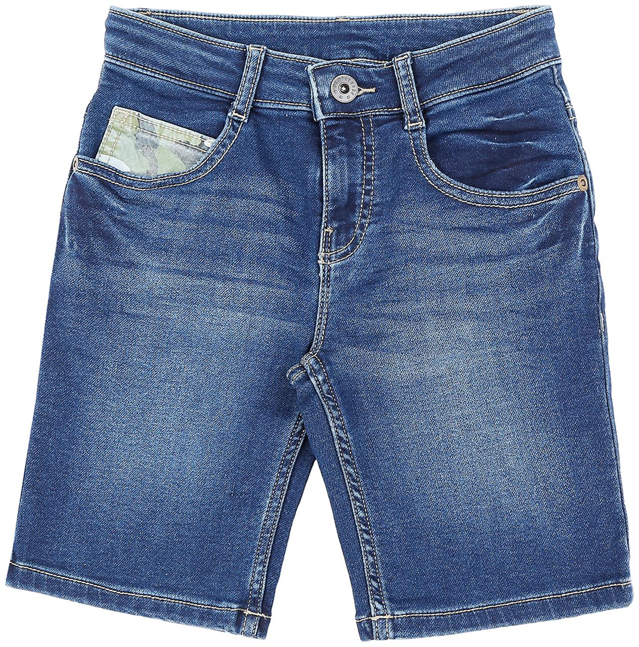 

Pantaloons Junior Boy Solid Shorts 3 4ths - Blue