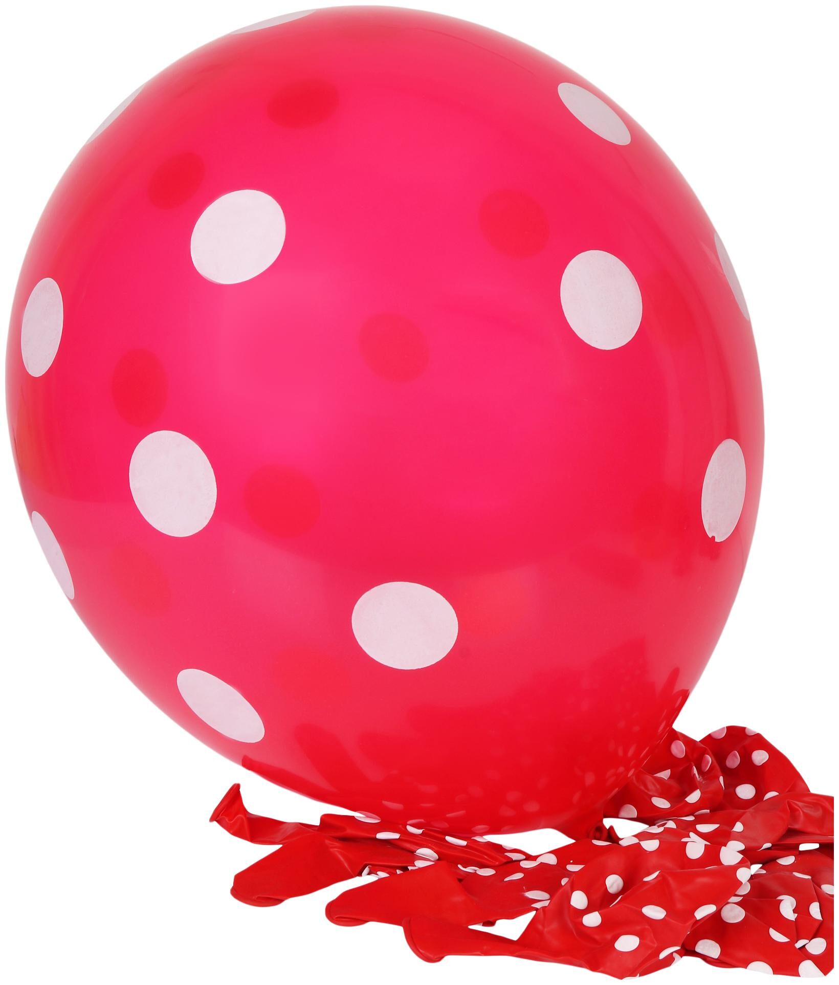

Party Bazaar Printed Polka Dot Balloon (25 pcs) For Birthday Party Wedding Anniversary Celebration Festival Baby Shower and Special Occasions