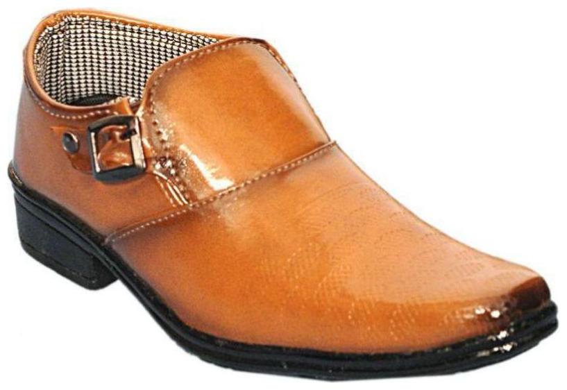 

SIM STYLE Brown Boys School Shoes