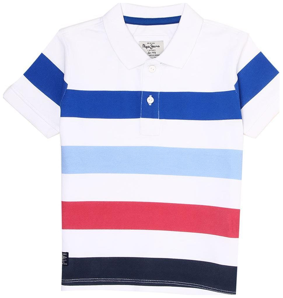 

Pepe Jeans Boy Cotton Striped T-shirt - Multi