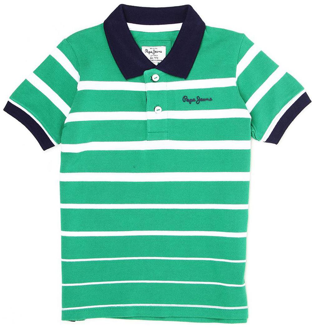 

Pepe Jeans Boy Cotton Striped T-shirt - Green