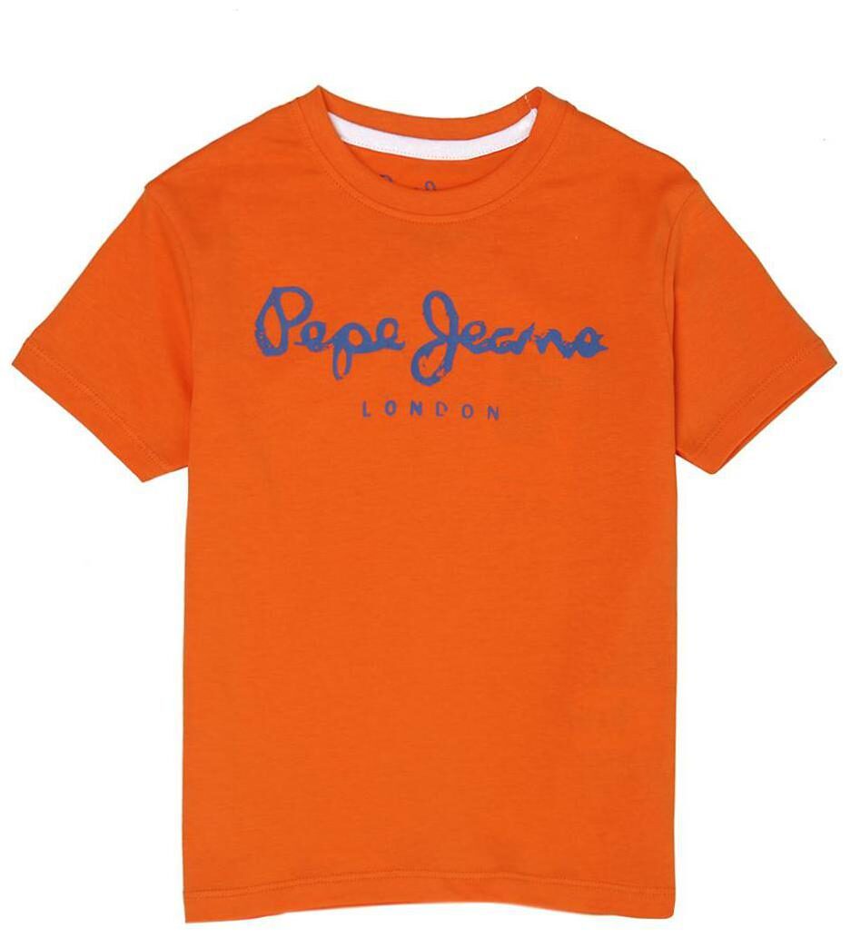 

Pepe Jeans Boy Cotton Printed T-shirt - Orange