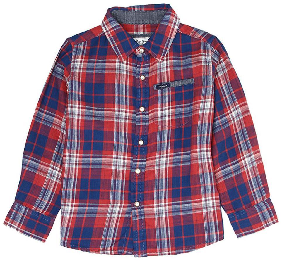 

Pepe Jeans Boy Cotton Checked Shirt Blue