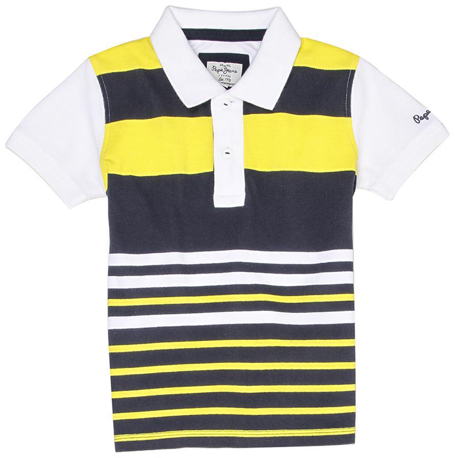 

Pepe Jeans Boy Cotton Striped T-shirt - Yellow
