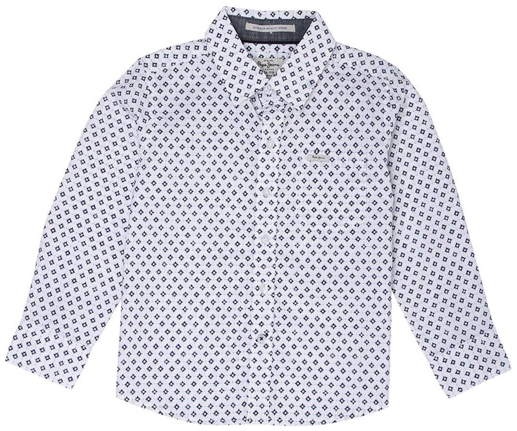 

Pepe Jeans Boy Cotton Printed Shirt White