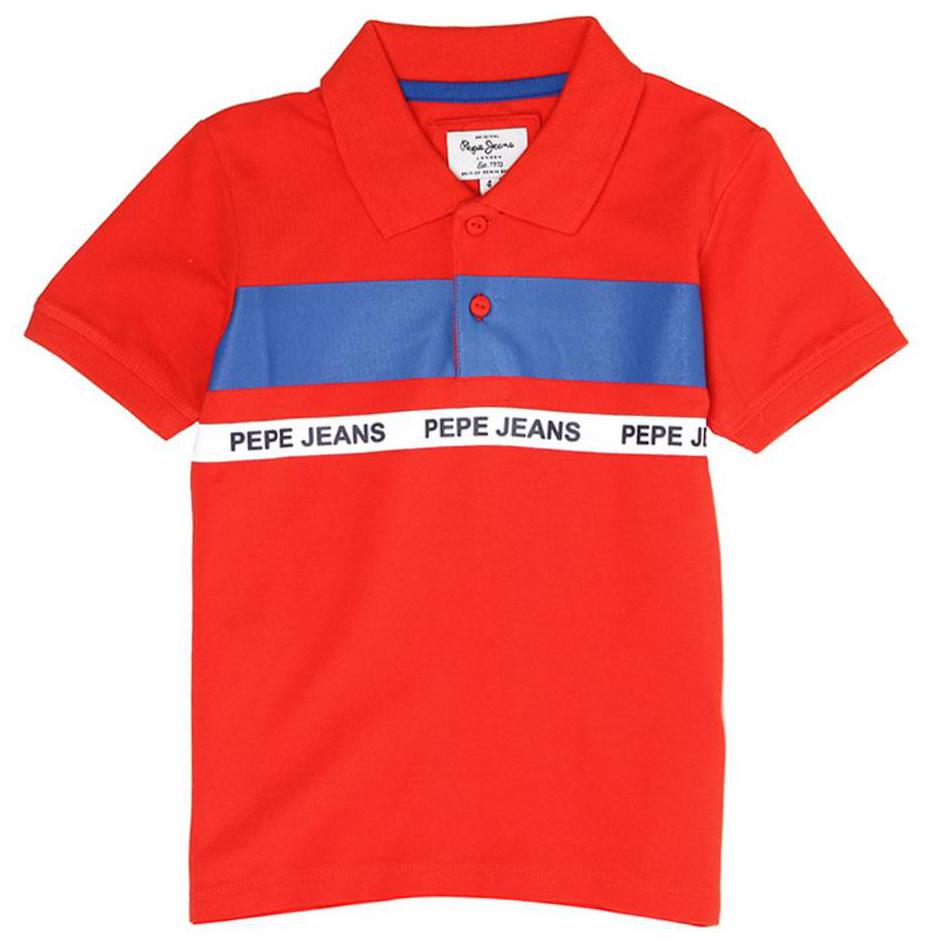 

Pepe Jeans Boy Cotton Printed T-shirt - Red