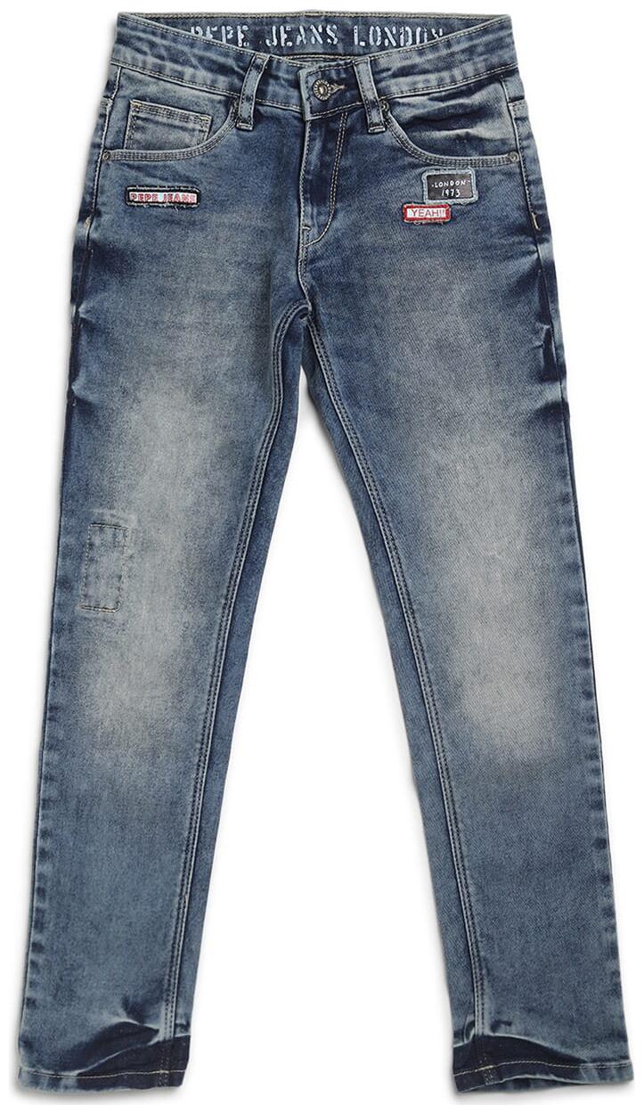 

Pepe Jeans Boy s Regular fit Jeans - Blue
