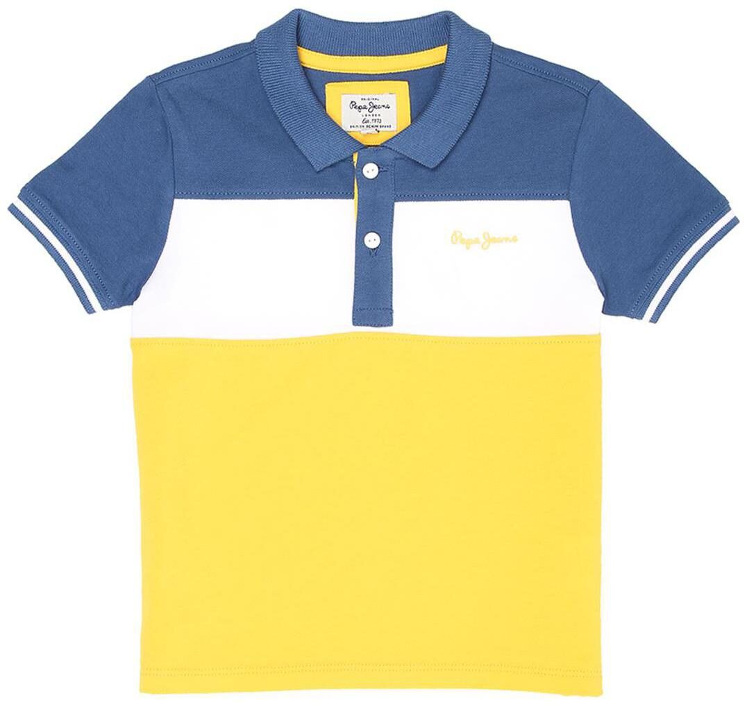 

Pepe Jeans Boy Cotton Colorblocked T-shirt - Yellow