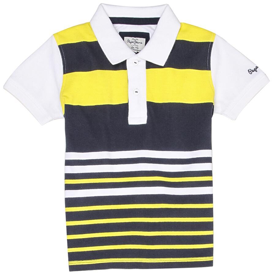 

Pepe Jeans Boy Cotton Striped T-shirt - Yellow