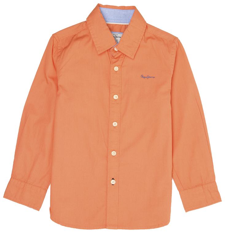 

Pepe Jeans Boy Cotton Solid Shirt Orange