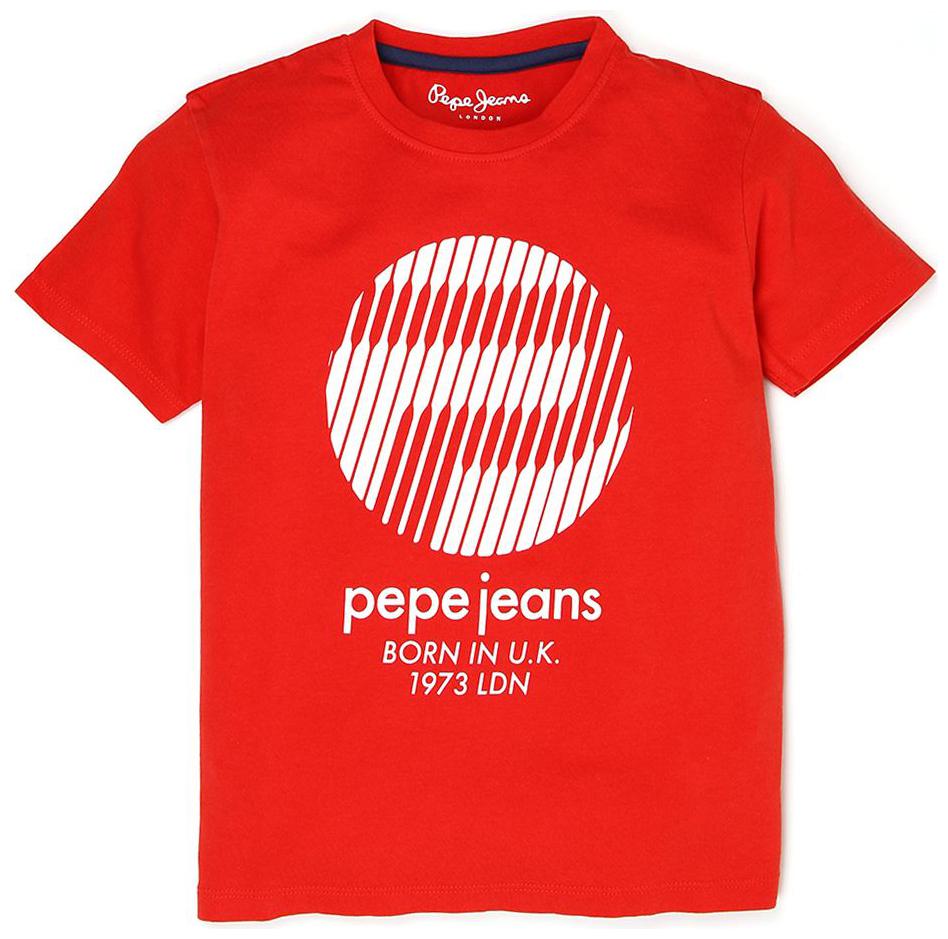 

Pepe Jeans Boy Cotton Printed T-shirt - Red