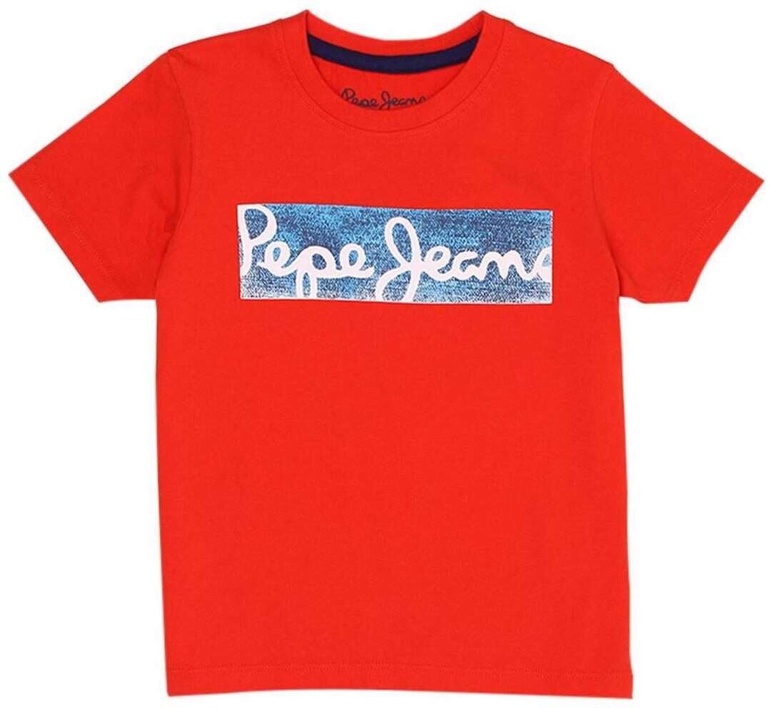 

Pepe Jeans Boy Cotton Printed T-shirt - Red