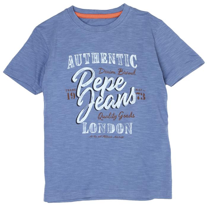 

Pepe Jeans Boy Cotton blend Printed T-shirt - Blue