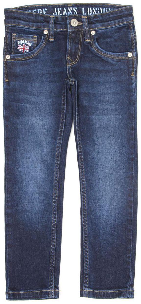 

Pepe Jeans Boys Blue Solid Casual Jeans