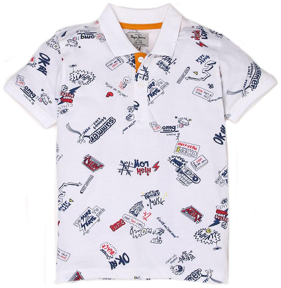 

Pepe Jeans Boy Cotton Printed T-shirt - White