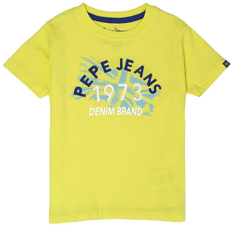 

Pepe Jeans Boy Cotton Printed T-shirt - Yellow