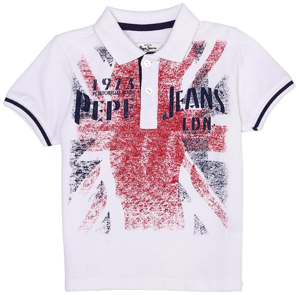 

Pepe Jeans Boy Cotton Printed T-shirt - White