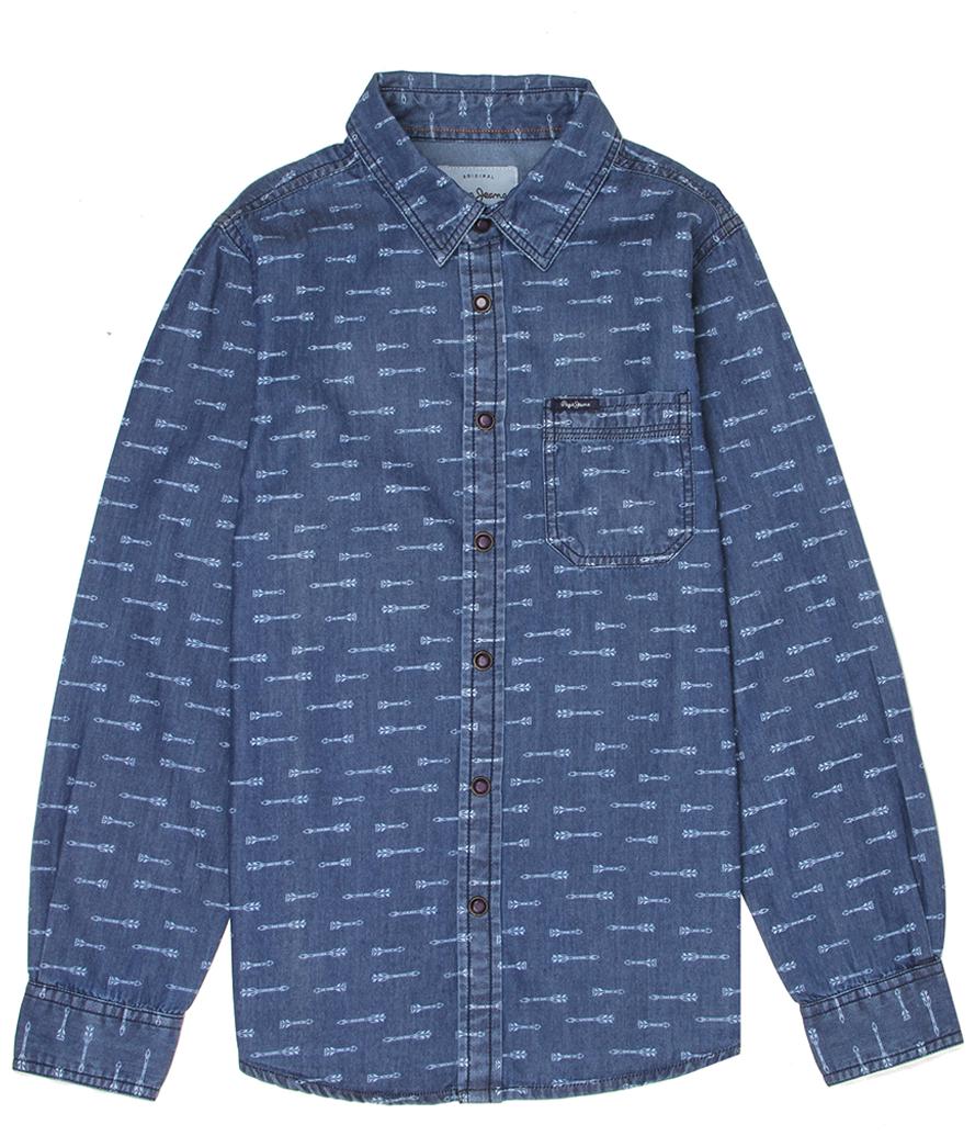 

Pepe Jeans Boy Cotton Checked Shirt Blue