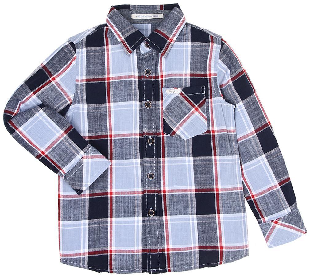 

Pepe Jeans Boy Cotton Checked Shirt Black