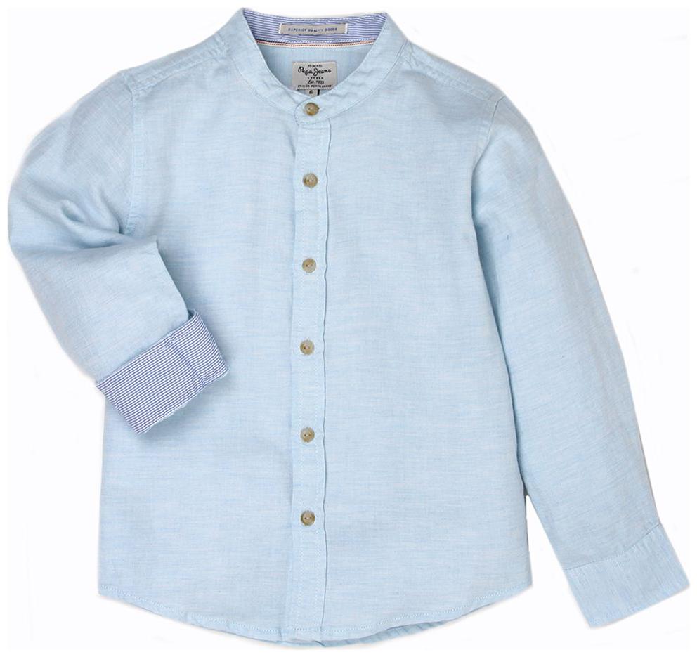 

Pepe Jeans Boy Cotton Solid Shirt Blue