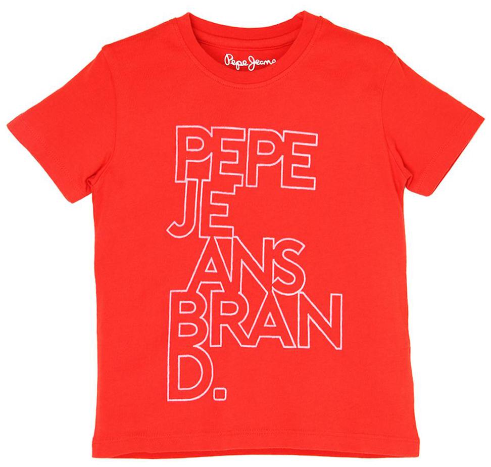 

Pepe Jeans Boy Cotton Printed T-shirt - Red