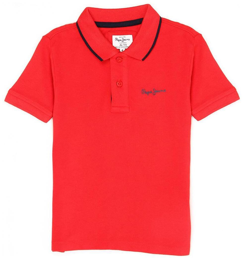 

Pepe Jeans Boy Cotton Solid T-shirt - Red
