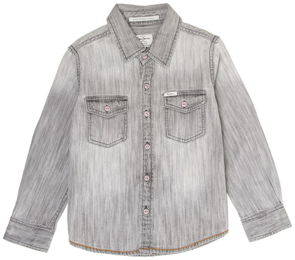 

Pepe Jeans Boy Cotton Solid Shirt Grey