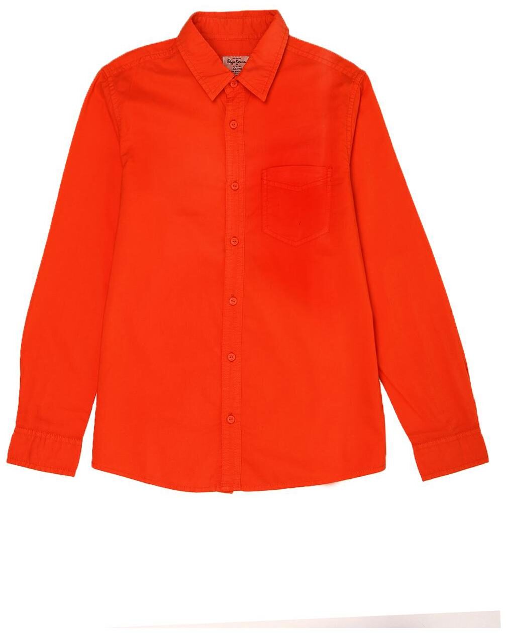 

Pepe Jeans Boy Cotton Checked Shirt Orange