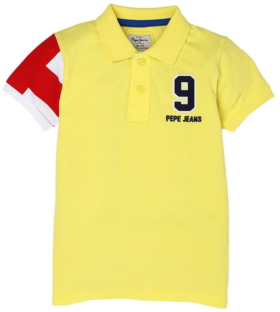 

Pepe Jeans Boys Casual Wear Polo T-Shirt Yellow