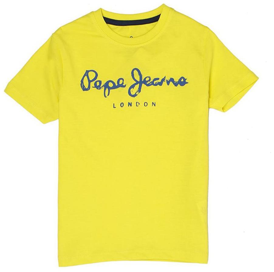 

Pepe Jeans Boy Cotton Printed T-shirt - Yellow