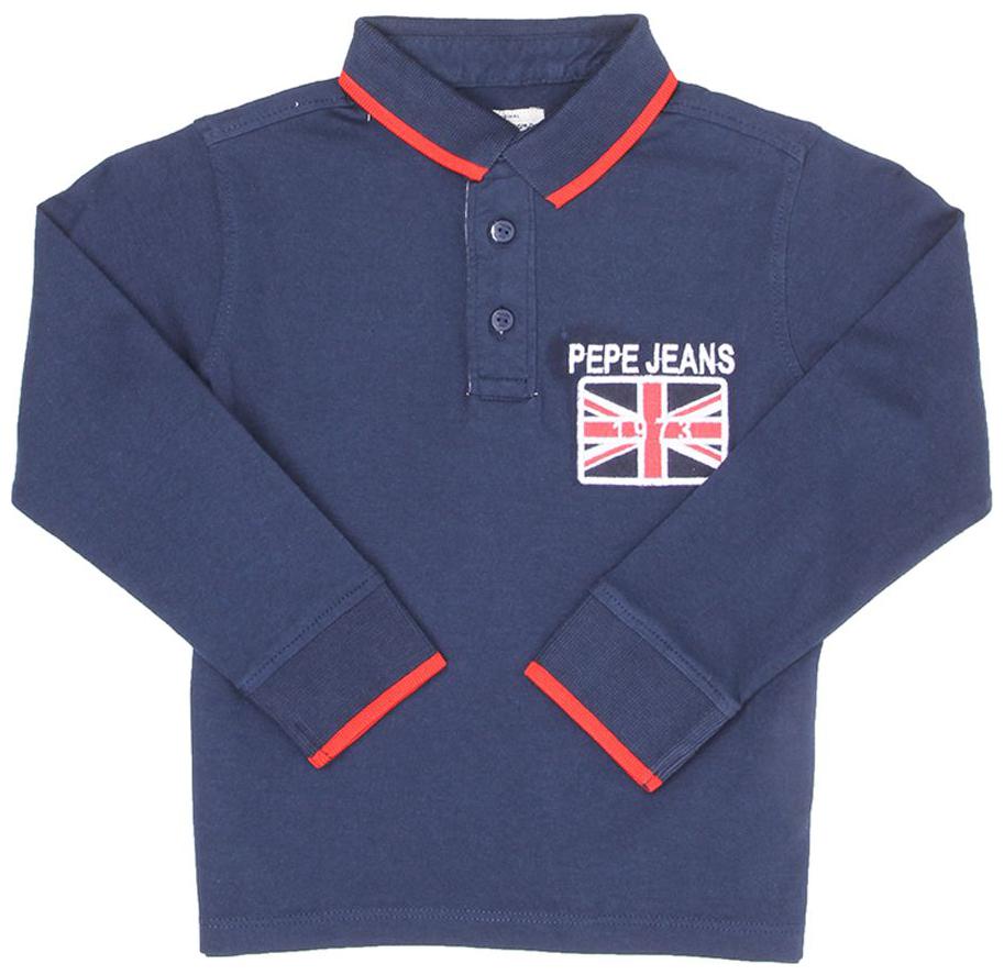 

Pepe Jeans Boys Casual Wear Polo T-Shirt Blue